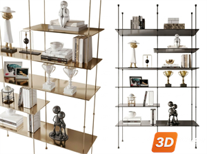 Decorative cabinet Skp Files